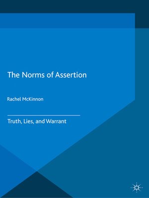 cover image of The Norms of Assertion